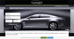 Desktop Screenshot of luckingtonprestigecars.co.uk